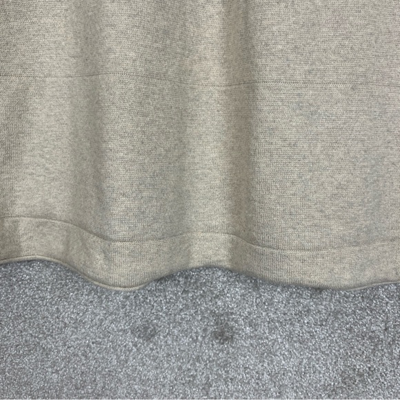 Pure Jill Sweater Womens Medium Petite Beige Kimono Pullover Cotton Blend-4284 - Picture 3 of 11